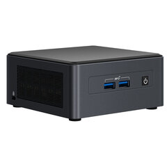 Barebone Intel BNUC11TNHI70002 i7-1165G7 цена и информация | Стационарные компьютеры | pigu.lt