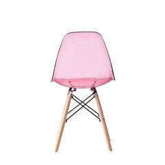 Обеденный стул DKD Home Decor, розовый (44 x 46 x 81 cm) (50 x 46 x 83,5 cm) цена и информация | Стулья для кухни и столовой | pigu.lt