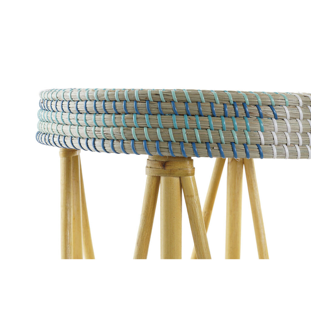 Atrama pėdoms DKD Home Decor, 41 x 41 x 42 cm, turkio spalvos kaina ir informacija | Lauko kėdės, foteliai, pufai | pigu.lt