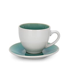 Fissman keramikinis puodelis su lėkštute Celine, 220 ml kaina ir informacija | Taurės, puodeliai, ąsočiai | pigu.lt