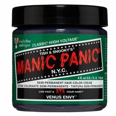 Pusiau ilgalaikiai plaukų dažai Classic Manic Panic Venus Envy, 118 ml kaina ir informacija | Plaukų dažai | pigu.lt