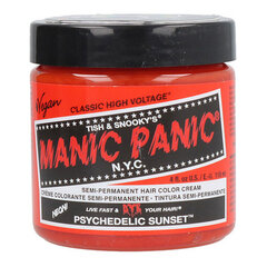 Постоянная краска Classic Manic Panic ‎ Psychedelic Sunset (118 ml) цена и информация | Краска для волос | pigu.lt