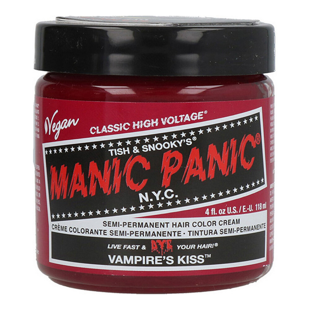 Ilgalaikiai dažai Classic Manic Panic Vampire'S Kiss, 118 ml kaina ir informacija | Plaukų dažai | pigu.lt