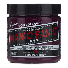 Ilgalaikiai dažai Classic Manic Panic ‎HCR 11021-2pk Plum Passion, 118 ml kaina ir informacija | Plaukų dažai | pigu.lt