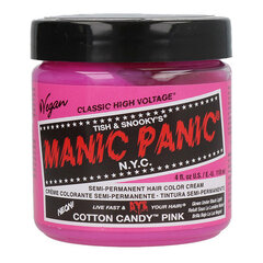 Ilgalaikiai dažai Classic Manic Panic ‎HCR 11004 Cotton Candy Pink, 118 ml kaina ir informacija | Plaukų dažai | pigu.lt