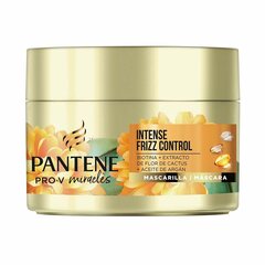 Выпрямляющая маска для вьющихся волос Pantene Miracle цена и информация | Средства для укрепления волос | pigu.lt