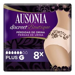 Прокладки от протекания Ausonia Discreet Boutique Большой (8 uds) цена и информация | Тампоны, гигиенические прокладки для критических дней, ежедневные прокладки | pigu.lt