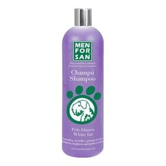 Šampūnas šunims Men for San White Fur, 1 l kaina ir informacija | Men for San Gyvūnų prekės | pigu.lt