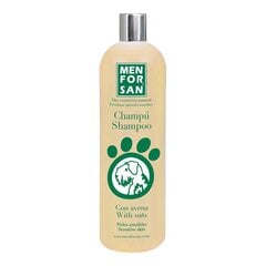 Šampūnas šunims Men for San With Oats, 1 l kaina ir informacija | Kosmetinės priemonės gyvūnams | pigu.lt