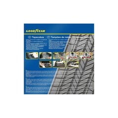 колпаки Goodyear MELBOURNE Чёрный 15" цена и информация | Колпаки на колеса | pigu.lt