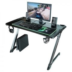 Игровой стол ByteZone Pro Gaming Desk, LED RGB цена и информация | Компьютерные, письменные столы | pigu.lt