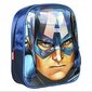 Vaikiška kuprinė 3D Keršytojai (Marvel Avengers) 78169, mėlyna цена и информация | Kuprinės mokyklai, sportiniai maišeliai | pigu.lt