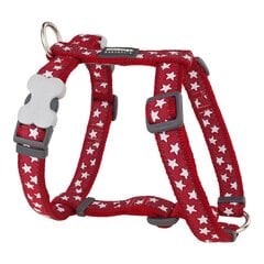 Упряжь для собак Red Dingo Style Красный Звезда 25-39 cm цена и информация | Дорожные принадлежности | pigu.lt
