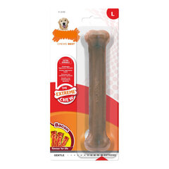 Прорезыватель для зубов для собак Nylabone Dura Chew Bacon Размер L Нейлон цена и информация | Игрушки для собак | pigu.lt