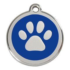 Фирменная табличка для ожерелья Red Dingo Темно-синий (Ø 20 mm) цена и информация | Ошейники, подтяжки для собак | pigu.lt