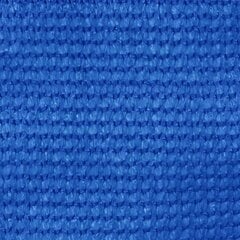 vidaXL Balkono pertvara, mėlynos spalvos, 120x500cm, HDPE цена и информация | Зонты, маркизы, стойки | pigu.lt