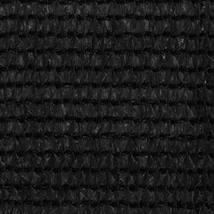 vidaXL Balkono pertvara, juodos spalvos, 75x300cm, HDPE цена и информация | Зонты, маркизы, стойки | pigu.lt