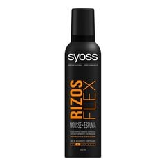 Моделирующая пенка Rizos Flex Syoss (250 ml) цена и информация | Средства для укладки волос | pigu.lt