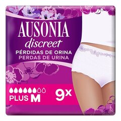 Įklotai nuo pratekėjimo Ausonia Discreet Boutique, 9 vnt kaina ir informacija | Tamponai, higieniniai paketai, įklotai | pigu.lt