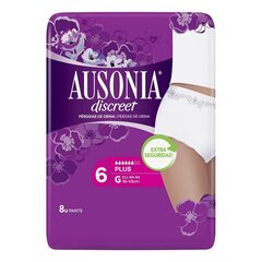 Įklotai nuo pratekėjimo Ausonia Discreet, 8 vnt kaina ir informacija | Tamponai, higieniniai paketai, įklotai | pigu.lt