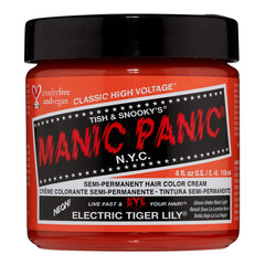 Постоянная краска Classic Manic Panic Electric Tiger Lily (118 ml) цена и информация | Краска для волос | pigu.lt