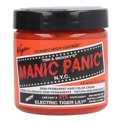 Ilgalaikiai dažai Classic Manic Panic Electric Tiger Lily, 118 ml kaina ir informacija | Plaukų dažai | pigu.lt