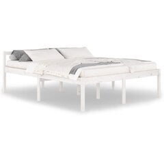 Каркас для кровати, 160x200 см, белый цена и информация | Кровати | pigu.lt