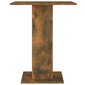 Staliukas, dūminio ąžuolo, 60x60x75cm, apdirbta mediena kaina ir informacija | Virtuvės ir valgomojo stalai, staliukai | pigu.lt
