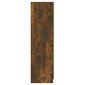 vidaXL Vaistų spintelė, dūminio ąžuolo spalvos, 30x42,5x150cm, mediena kaina ir informacija | Svetainės spintelės | pigu.lt
