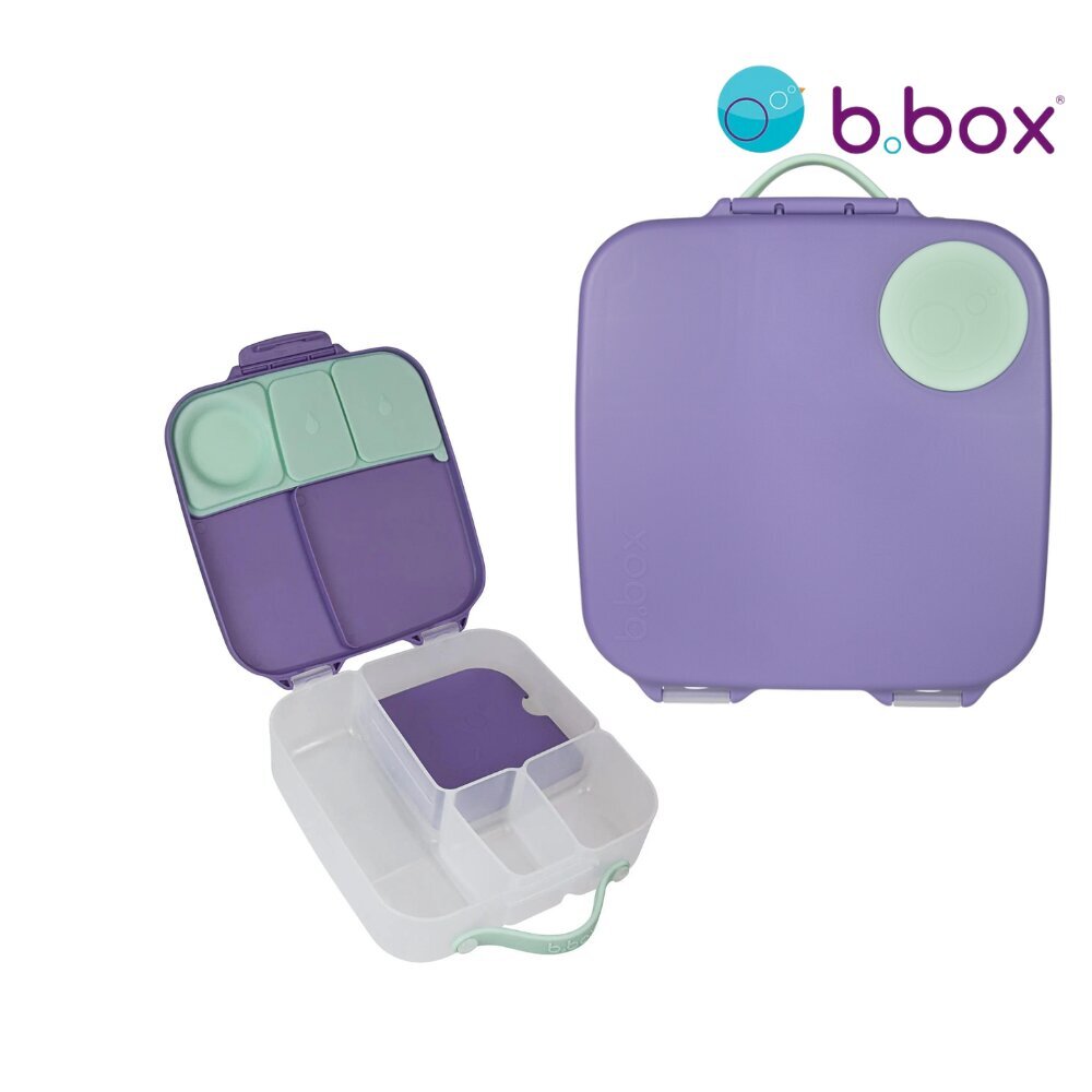 Maisto dėžutė vaikams B.BOX Lilac Pop kaina ir informacija | Kūdikių indai, indeliai pienui ir įrankiai | pigu.lt