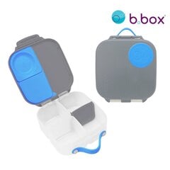 B.box Mini Lunchbox Art.BB00664 Blue Slate Контейнер  для хранения питания с крышкой цена и информация | Детская посуда, контейнеры для молока и еды | pigu.lt