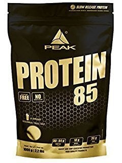 Baltymai Peak Protein 85, braškių skonio, 1 kg kaina ir informacija | Baltymai | pigu.lt