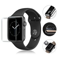 две HD защитные пленки для часов "Apple Watch 4 (40mm)" цена и информация | Аксессуары для смарт-часов и браслетов | pigu.lt