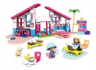 Конструктор Mega blocks Barbie дом в Малибу цена и информация | Конструкторы и кубики | pigu.lt