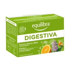 Equilibra Digestive Herbal Tea, žolelių arbata gerinanti virškinimo sistemos veiklą , 15 pakelių цена и информация |  Чаи и лекарственные травы | pigu.lt