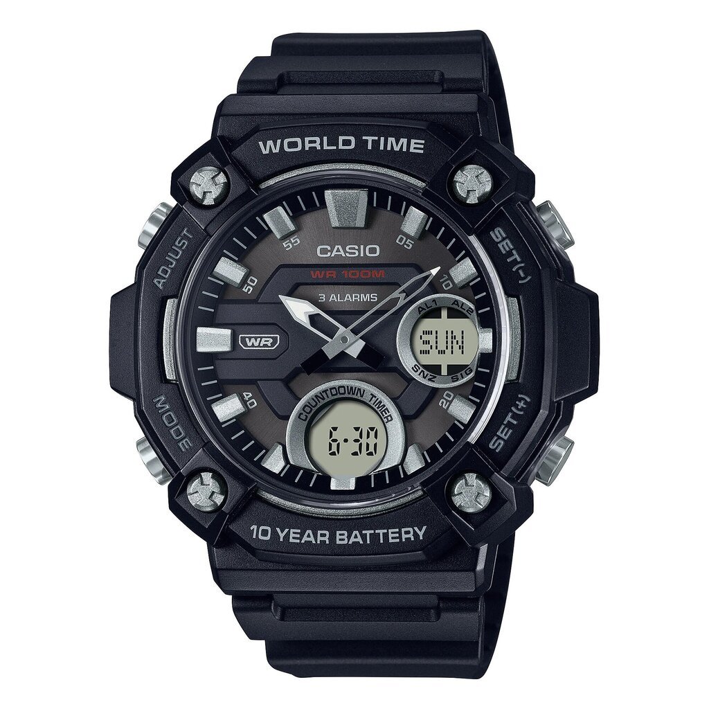 Vyriškas laikrodis Casio AEQ-120W-1AVEF kaina ir informacija | Vyriški laikrodžiai | pigu.lt