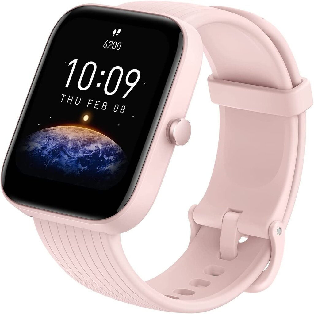 Amazfit Bip 3 Pink kaina ir informacija | Išmanieji laikrodžiai (smartwatch) | pigu.lt