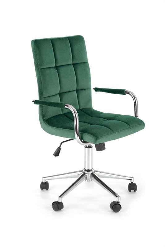 Biuro kėdė Halmar Gonzo 4, žalia kaina ir informacija | Biuro kėdės | pigu.lt