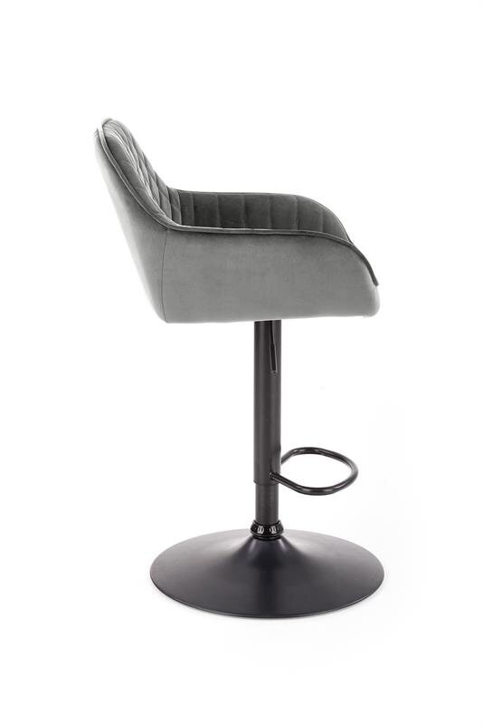 Baro kėdė Halmar H103, pilka kaina ir informacija | Virtuvės ir valgomojo kėdės | pigu.lt