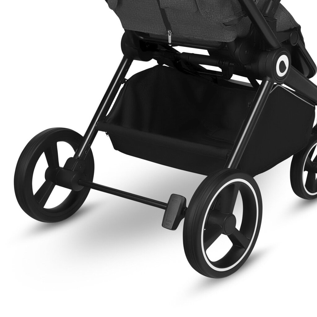 Lionelo universalus vežimėlis Mika 3in1, grey graphite kaina ir informacija | Vežimėliai | pigu.lt