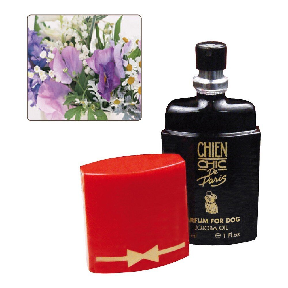 Chien Chic kvepalai gyvūnams, gėlių kvapo, 30 ml kaina ir informacija | Kosmetinės priemonės gyvūnams | pigu.lt