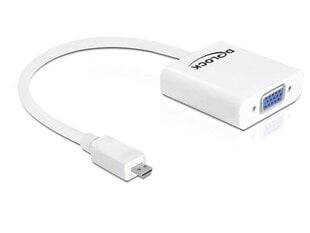 Delock Adapter HDMI-D(MICRO)(M) ->VGA(F) kaina ir informacija | Delock Kompiuterinė technika | pigu.lt