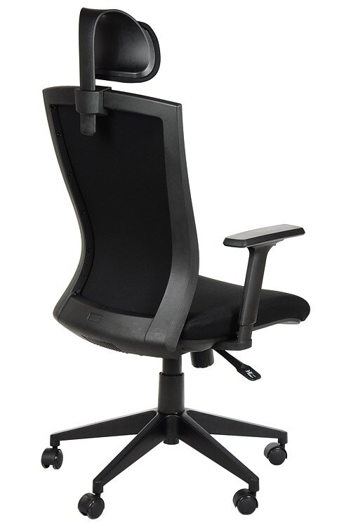 Biuro kėdė Stema HG-0004F, juoda kaina ir informacija | Biuro kėdės | pigu.lt