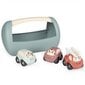 Dėžutė su trimis mašinėlėmis Smoby Little kaina ir informacija | Žaislai berniukams | pigu.lt