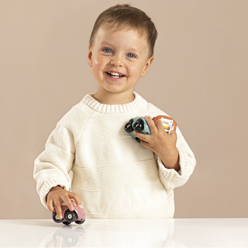 Dėžutė su trimis mašinėlėmis Smoby Little цена и информация | Žaislai berniukams | pigu.lt