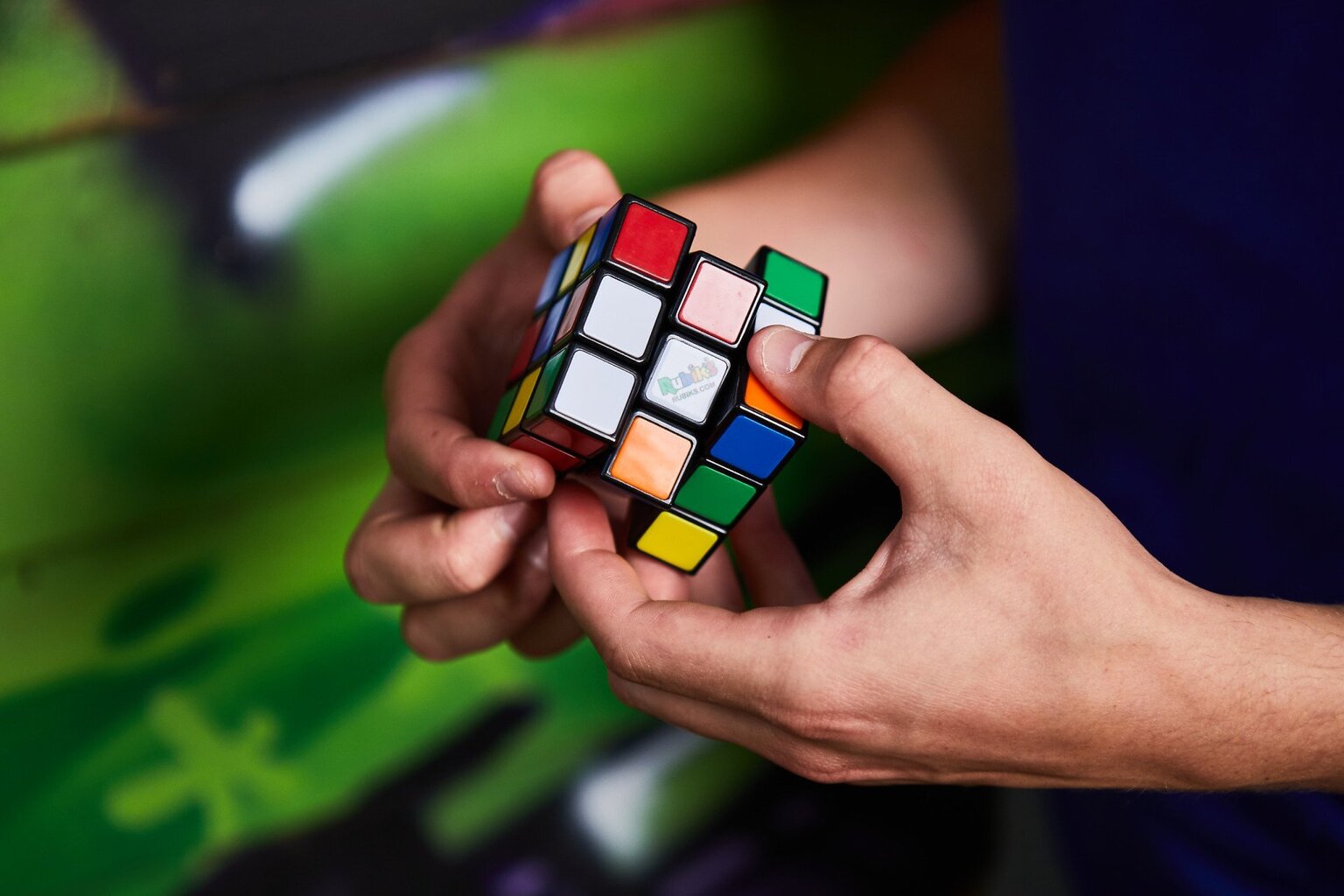 Rubiko kubas, 3x3 kaina ir informacija | Stalo žaidimai, galvosūkiai | pigu.lt