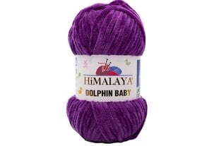 Siūlai Himalaya® Dolphin Baby 80358, 100 g, 120 m. kaina ir informacija | Mezgimui | pigu.lt
