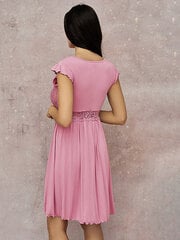 Ночная сорочка из вискозы с кружевом Lega NMV93, Цвет розовый цена и информация | Женские пижамы, ночнушки | pigu.lt