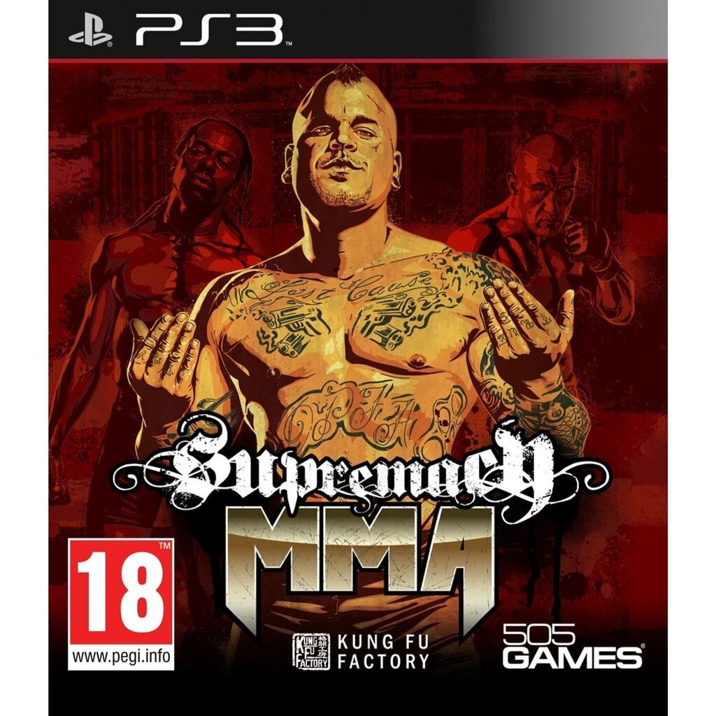 Supremacy MMA PS3 цена и информация | Kompiuteriniai žaidimai | pigu.lt