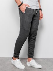 Мужские спортивные штаны Ombre P1036 темно-серые цена и информация | Мужские брюки | pigu.lt